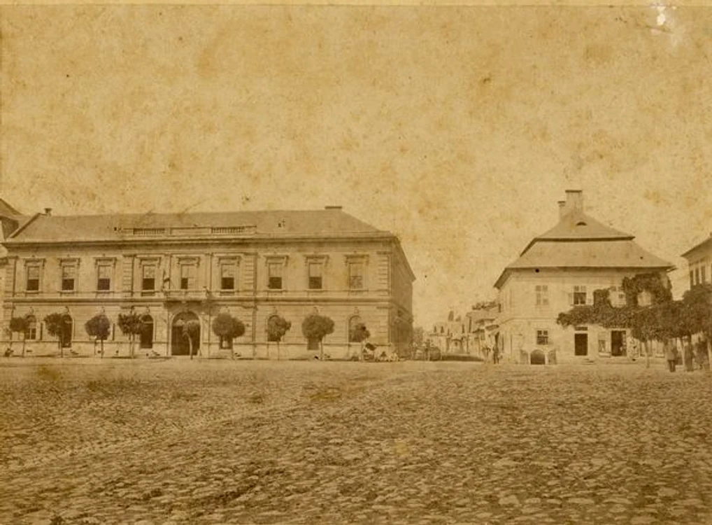 Imagini din centrul vechi al orașului Baia Mare FOTO MJIA