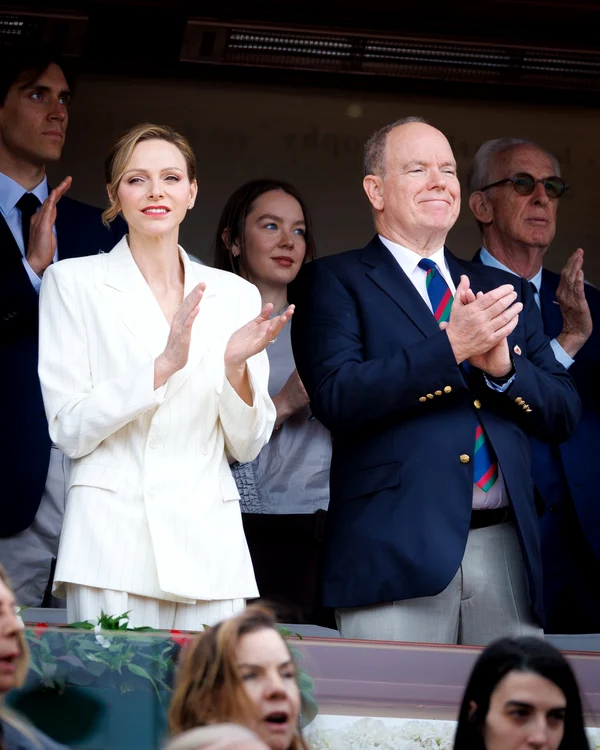 Charlene și Albert la finala de tenis Rolex Masters 4 jpg