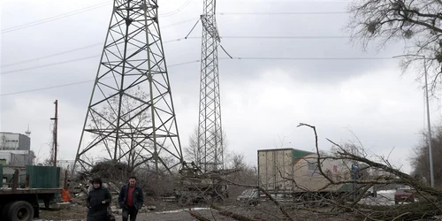 consecintele unei lovituri cu racheta a rusilor in Kieva 26 ianuarie 2023 Foto EPA EFE jpg
