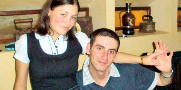 Ionela Trandafir şi Emil Bran, la una dintre petrecerile  la care mergeau împreună 