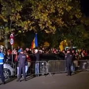 protest Arestul Central captură video Facebook jpg