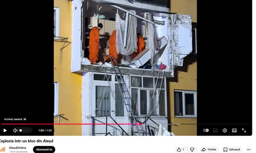 explozie bloc Alesd, captura Alesd online png