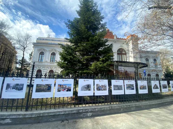 Efectele războiului din Ucraina, într-o expoziție de fotografie la Muzeul Municipiului București