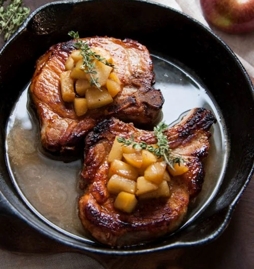 cider brined pork chops lead 466x700 jpeg