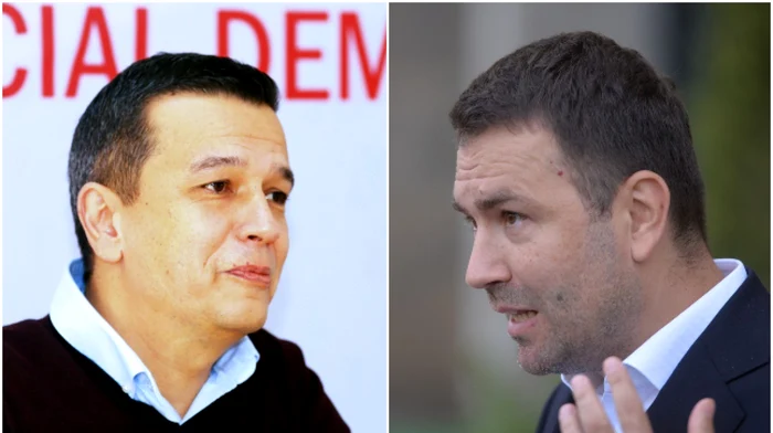 Sorin Grindeanu și Cătălin Drulă continuă răfuiala politică FOTO Colaj Adevărul