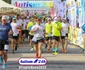 Daniel Trușcă ultramaratonist vâlcean la Autism 24h în tricou albastru Foto Autism 24h jpg