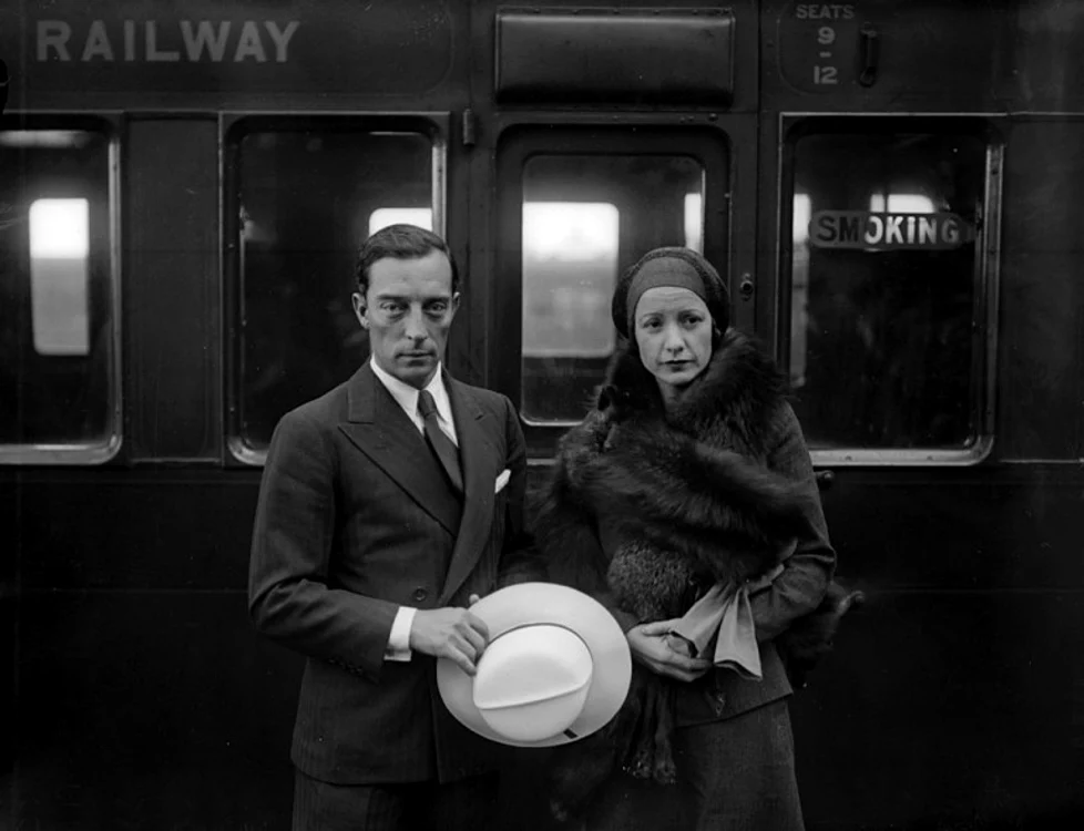 Buster şi Natalie Talmadge – un mariaj care i-a dat mână liberă la studiourile de film, dar care i-a adus şi multă nefericire.foto: Getty Images