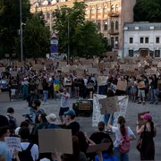 Proteste la Kiev FOTO Capură Suspilne Kyiv