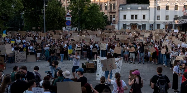 Proteste la Kiev FOTO Capură Suspilne Kyiv