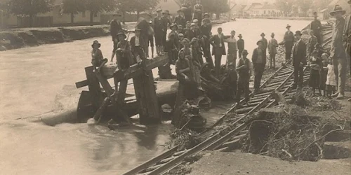 Inundațiile din 1906, din Reșița, au fost la fel de catastrofale ca cele din 2005. 
