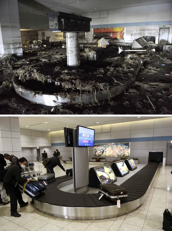 Uimitioarea transformare a Japoniei între 2011 şi 2013 (foto Reuters)