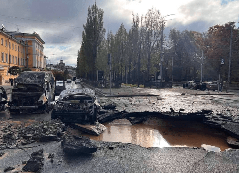 Mai multe orașe ucrainene, lovite de rachete: e vizată infrastructura critică