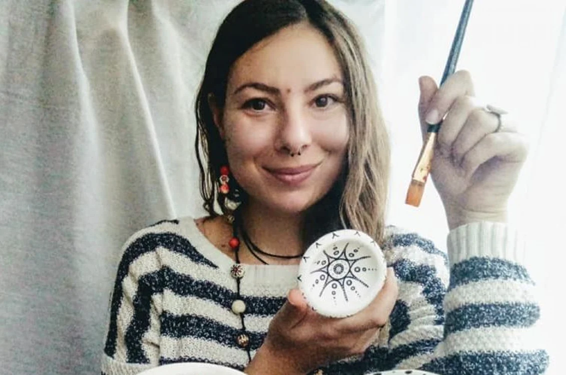 Ana Georgescu alias Mărgeluşa. FOTO: arhiva personală