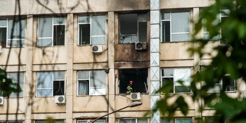 Incendiu la Spitalul Sf. Maria