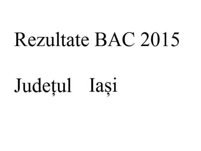 Edu.ro Rezultate Bacalaureat 2015 Iași