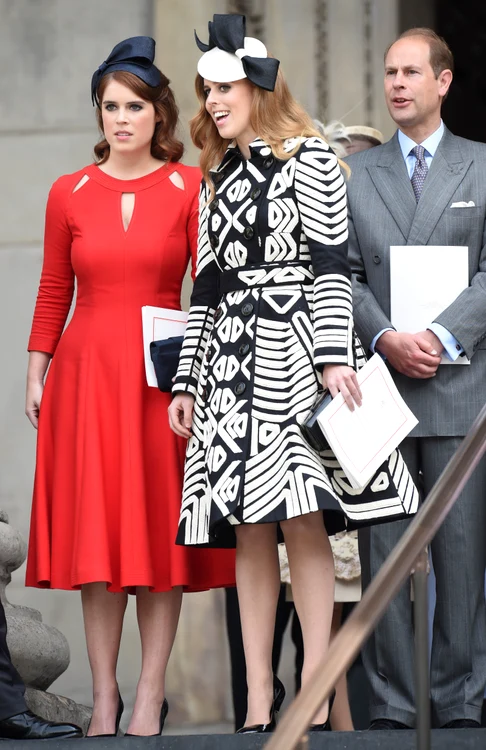 Prințesa Eugenie, Prințesa Beatrice și Prințul Edward   GettyImages 539177814 jpg