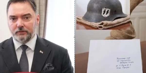 Stasa Kosarac casca nazista colaj Instagram Facebook jpg