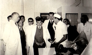 Nicolae Ceaușescu, vizită în regiunea Bacău (© „Fototeca online a comunismului românesc”, cota: 343/1966)