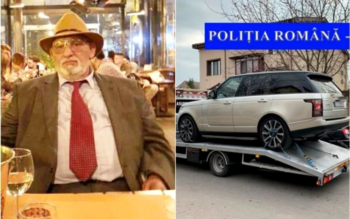 Cocoş Băncuţă a rămas fără Range Rover în timpul descinderilor