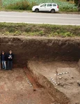 Descoperiri arheologice în situl la Costești-Gârlea (© Facebook / Agenția Națională Arheologică)