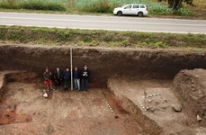 Descoperiri arheologice în situl la Costești-Gârlea (© Facebook / Agenția Națională Arheologică)