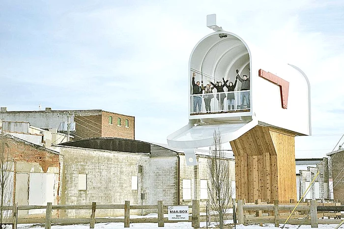 Cea mai mare cutie poştală din lume are o înălţime de 10 metri şi a fost montată în SUA