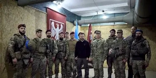 zelenski la sumi/ FOTO: Președintia Ucrainei