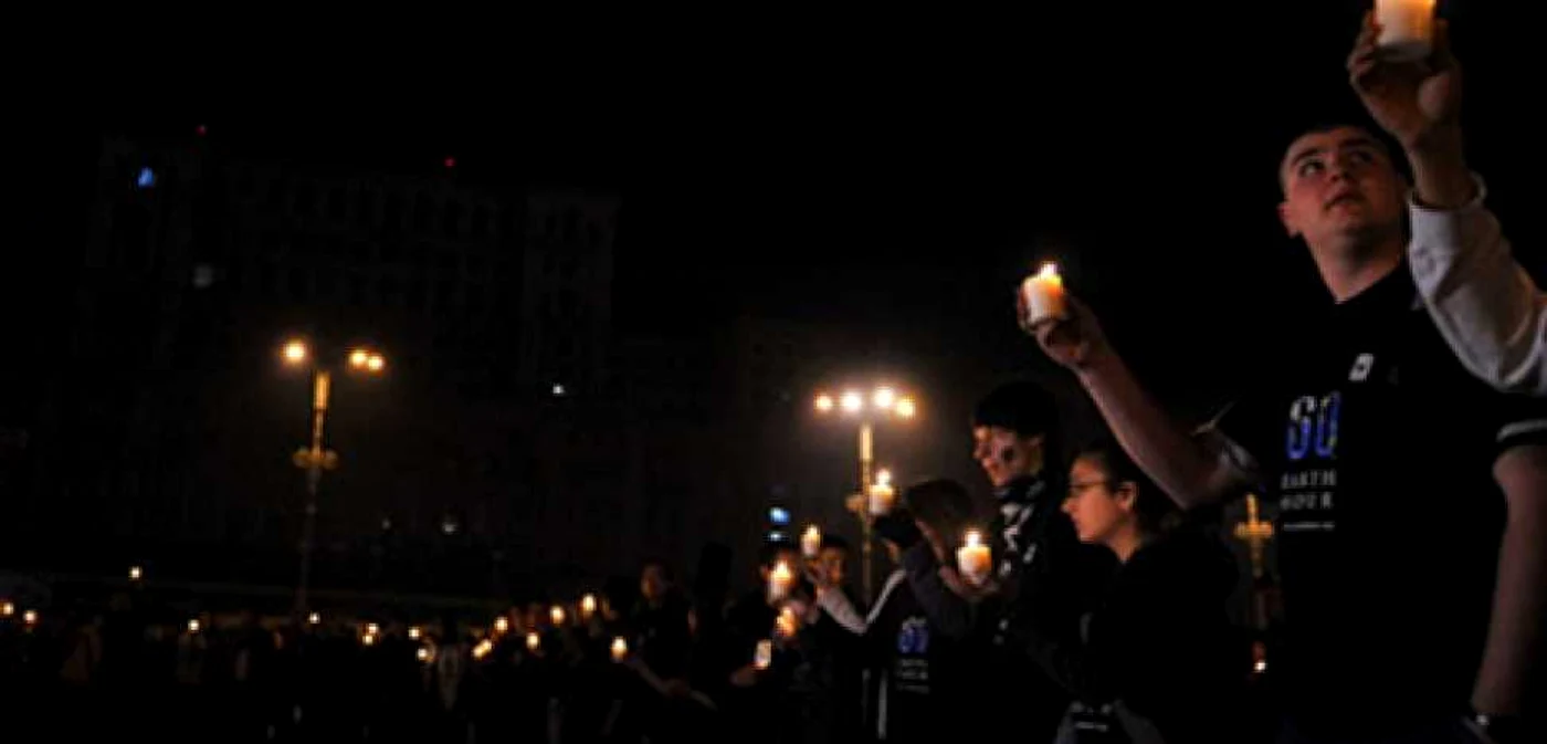 Pietrenii sunt invitați să se alăture campaniei intitulate „Earth Hour”