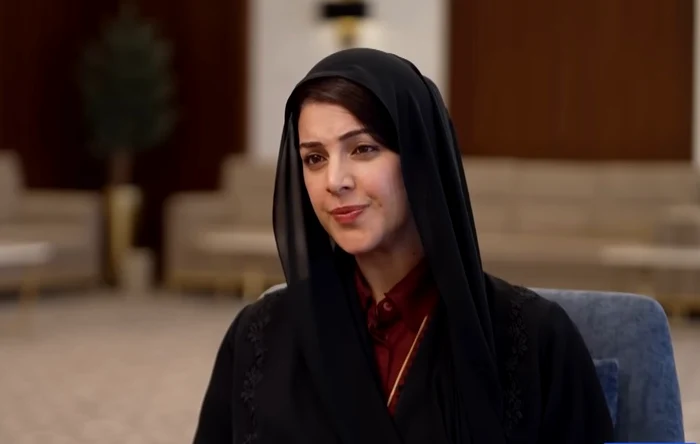 Ministrul pentru cooperare internațională al EAU, Reem Al Hashimy FOTO: Captură video