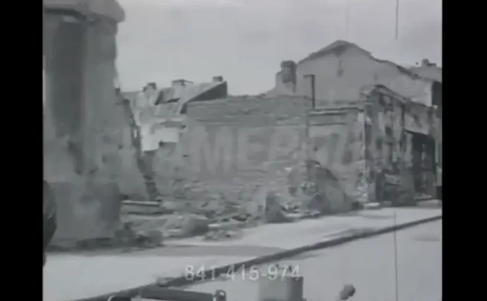 Oraşul Câmpina a fost transformat în ruine FOTO memorialploiesti.org