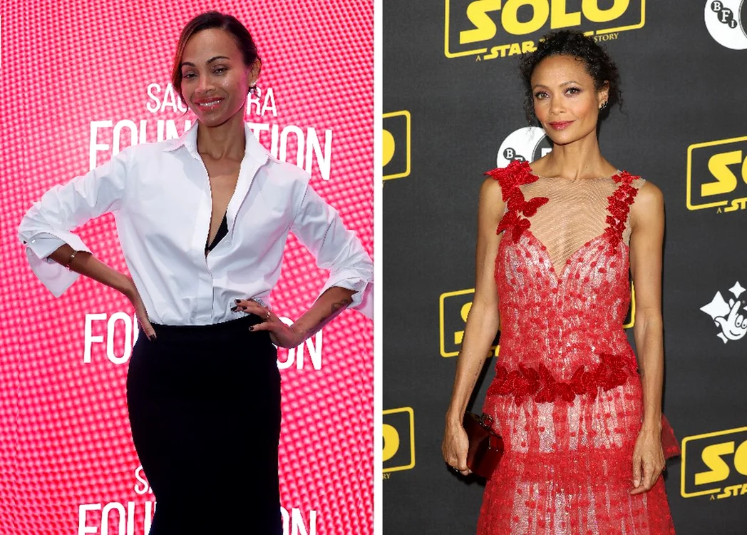 Zoe Saldaña a spus că până și mama ei o confundă cu Thandie Newton (Foto: GettyImages)