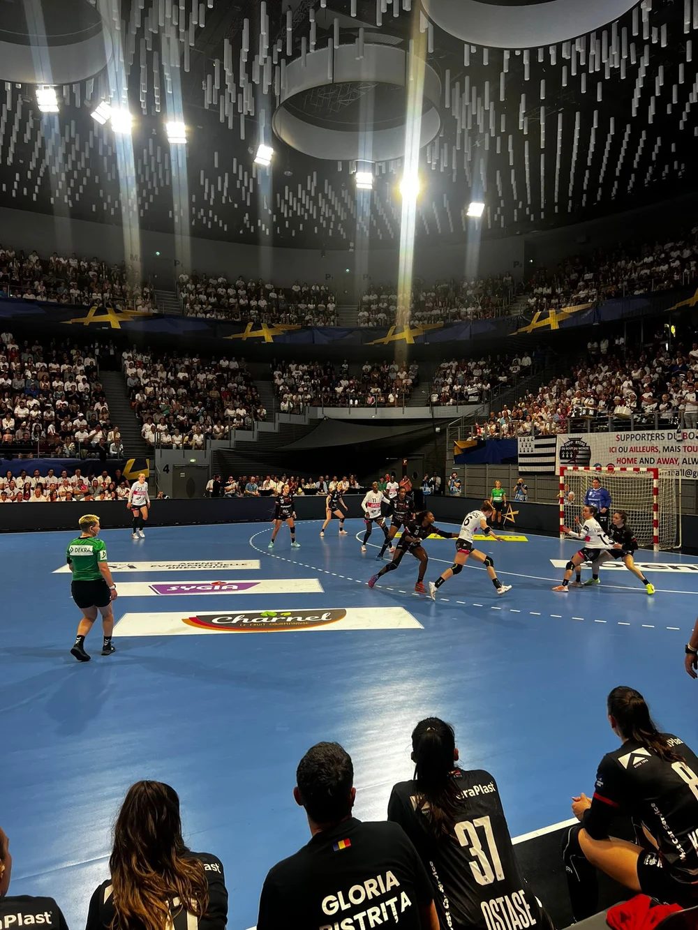Gloria Bistrița iese cu capul sus din Liga Campionilor la handbal. Prestație onorabilă pe terenul lui Brest