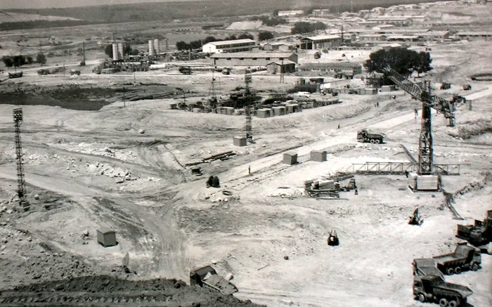 Lucrările la Cernavodă au început în 1979. Foto: Nuclearelectrica Oficial