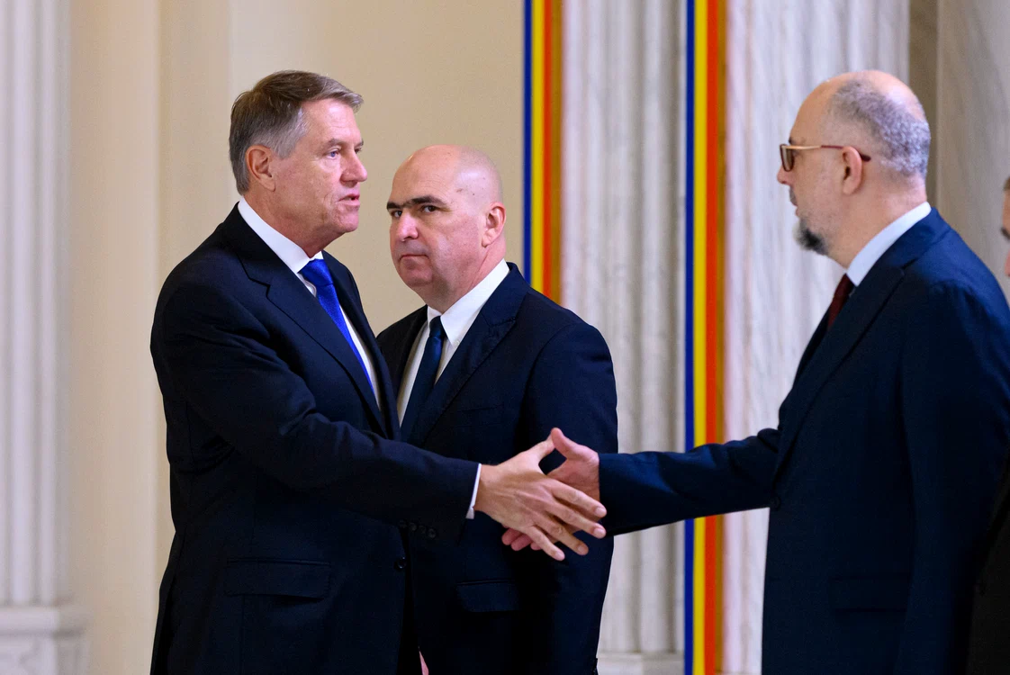 Klaus Iohannis, Ilie Bolojan, Kelemen Hunor FOTO Mediafax 