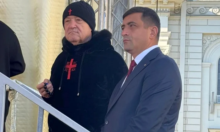 Gigi Becali și George Simion FOto: Arhivă