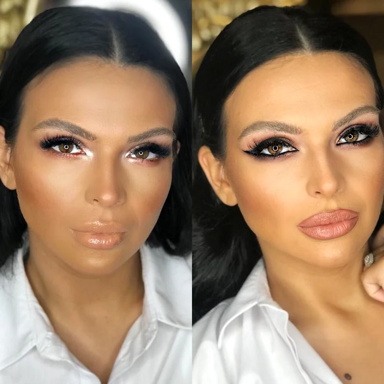 Tuşul, fardul de obraz şi tujul fac diferenţa într-un machiaj de seară