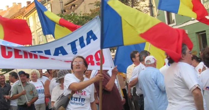 Proteste Sibiu vara ziua 1