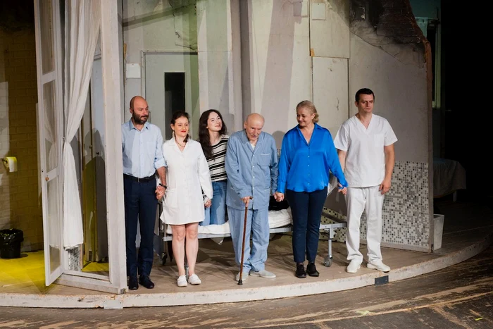 Victor Rebengiuc în piesa Tatăl jpg