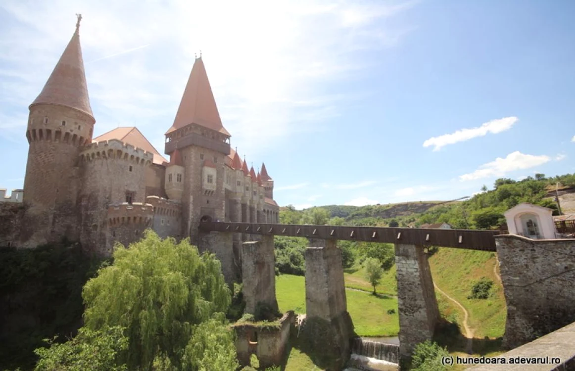 Castelul Corvinilor. FOTO: Daniel Guţă. ADEVĂRUL.