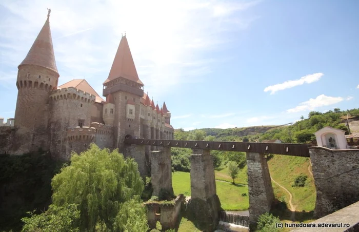 Castelul Corvinilor. FOTO: Daniel Guţă. ADEVĂRUL.