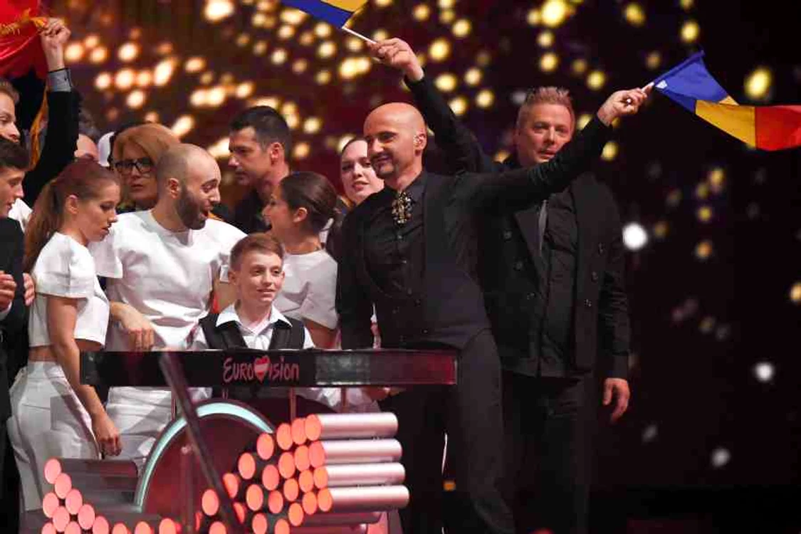 
    Eurovision 2015, Voltaj: Călin Goia emoționat după calificarea în finalăFoto: Getty  