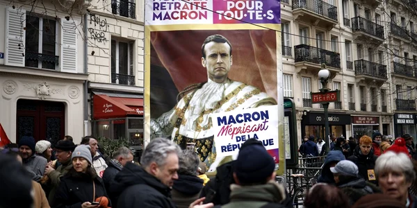 protest anti reforma pensiilor paris 19 ianuarie 2023 foto epa efe jpg
