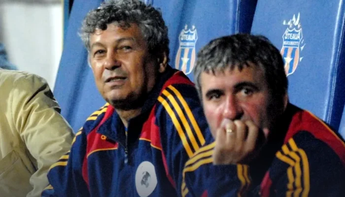 Mircea Lucescu și Gică Hagi  Foto/Sportpictures