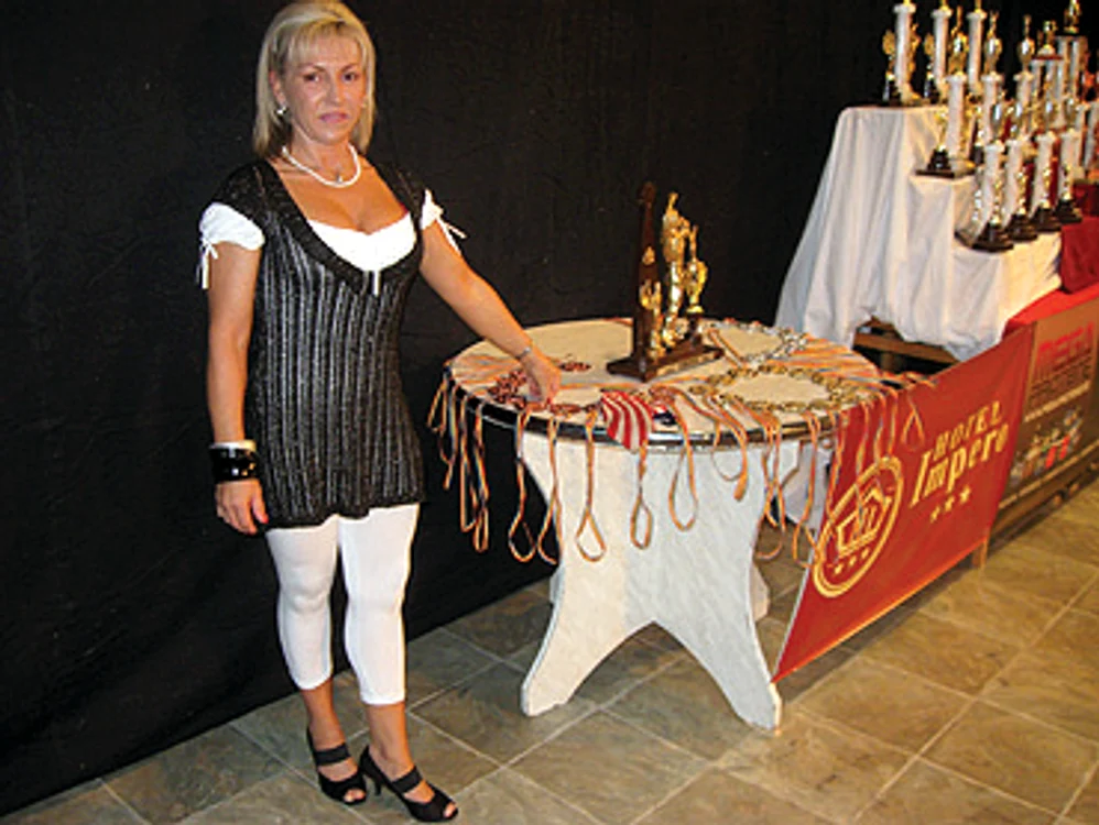 Oradea: PORTRET / Borsi Emoke, doamna de fier  din culturism