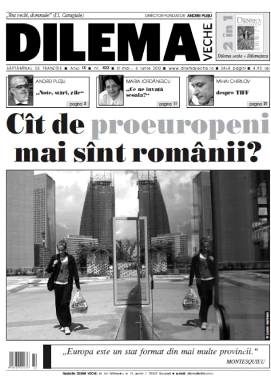 Cît de proeuropeni mai sînt românii? jpeg