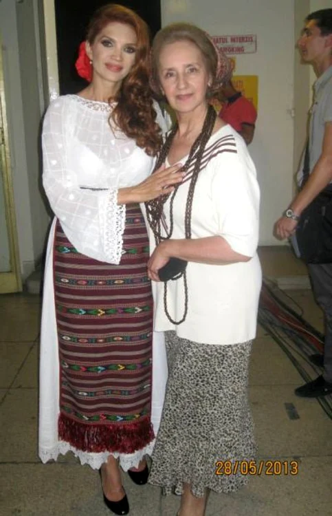 Cristina Spătar a cântat muzică populară
