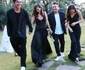 Irina și Răzvan Fodor cu Adela Popescu și Radu Vâlcan la nuntă în Singureni, Foto Whiterufflesphoto