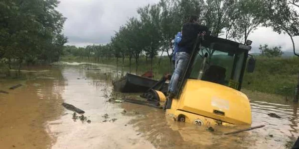 Inundatii Timis FOTO ISU Timis