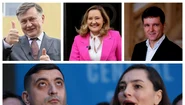 Candidați președinție - Antonescu - Lasconi - Dan - Simion - Gavrilă FOTO Inquam 