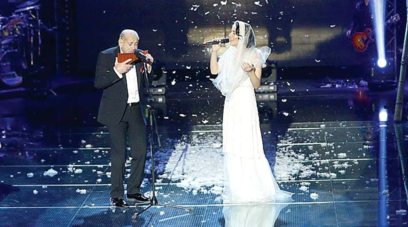 Locul 2 Anda Dimitriu, acompaniată de Gheorghe Zamfir
